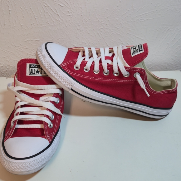 Converse All Star Red Sneakers - Picture 6 of 8